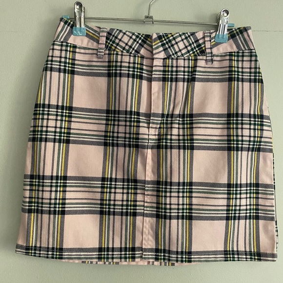 Plaid Dickies Miniskirt‎ - Picture 1 of 3
